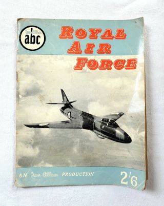 Vintage Ian Allan Abc Royal Air Force Booklet By John W.  R.  Taylor