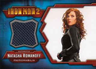 Iron Man 2 Movie Scarlett Johansson As Natasha Romanoff Imc - 3 Costume Card