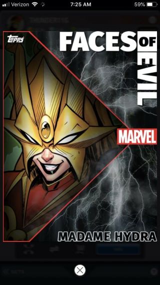 Topps Marvel Collect Madame Hydra Faces Of Evil Foe Motion Week 2 - Digital