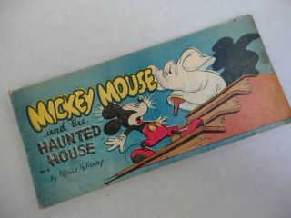 Walt Disney Comic Book 1947 Mickey Mouse Haunted House W4 Cheerio Cereal Premium