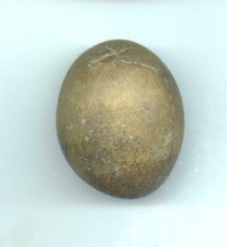 Indian Artifacts - Fine Polished Quartz Game Stone