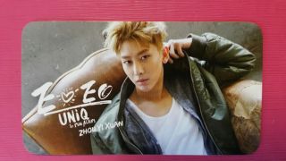 Uniq Zhou Yi Xuan Official Photo Card 1st Mini Album Eoeo Photocard Zhouyixuan