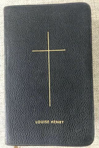Vtg The Book Of Common Prayer & Psalter 1944 Pocket Size Episcopal Church Usa H