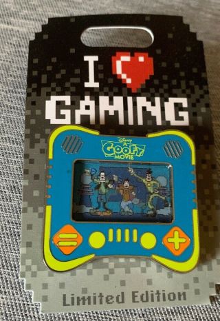 Disney Pin I Heart Gaming A Goofy Movie Max 2019 Le 1500 Rare