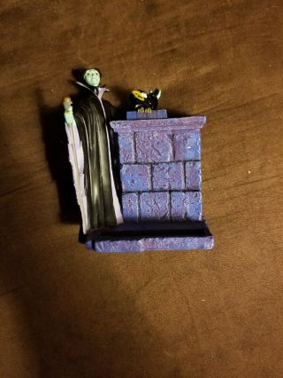 Disney Maleficent Resin Notepad Holder 24483 Small Scuffs