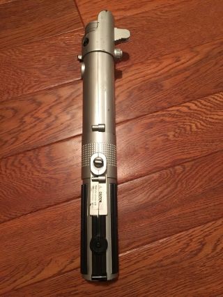 2006 Blue Battery Operated Star Wars Lightsaber.