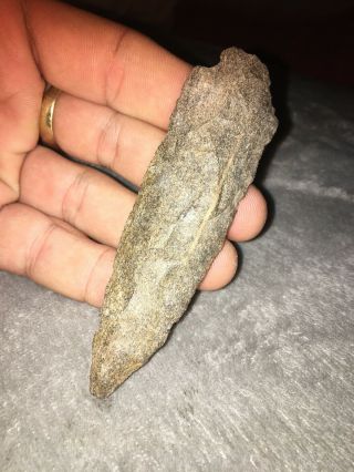 Indian Artifact Arrowhead Spear Point Found In Warren County North Carolina
