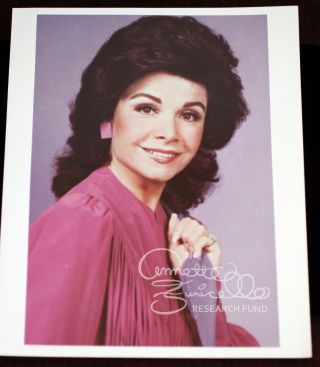 Annette Funicello Personal Property Color 8x10 Promo Photo " Country Album " 1984