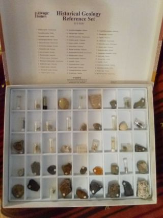 Historical Geology Fossil Reference Set Ward ' s Natural Science 45 fossils 2
