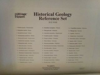 Historical Geology Fossil Reference Set Ward ' s Natural Science 45 fossils 3