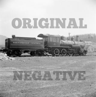 Orig 1953 Negative - Shenandoah Central Tweetsie Et&wnc 4 - 6 - 0 Penn Laird Va