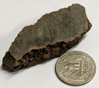 Cut 41.  2 Gram Unclassified Nwa Meteorite (k6487)