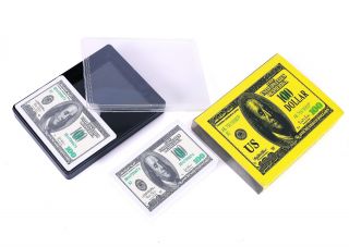 $100 Dollar Sign Playing Cards 100 Plastic 1 Set Double - Deck (2 Decks)