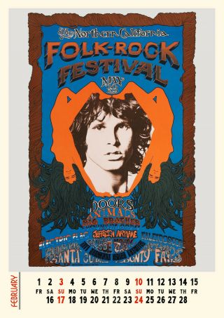 2020 Wall Calendar [12 page A4] THE DOORS Jim Morrison Rock Music Photo M1173 3