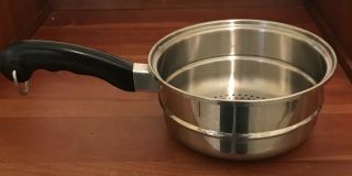 Saladmaster 8” Stainless Steel Steamer Strainer Pot/pan Insert