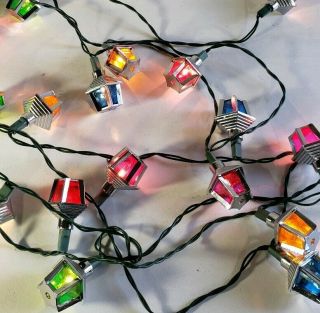 Vintage Mini Lantern String Lights RV Camping Patio Garden Home 20 Holiday 4