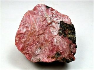 Minerals : Rhodochrosite On All Sides With Some Cassiterite From China