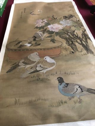 Chinese Scroll Painting Calligraphy Antiques