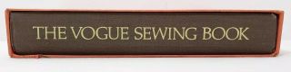 Vintage 1970 Hardcover The Vogue Sewing Book w/Slipcover 2nd Edition Ships 3