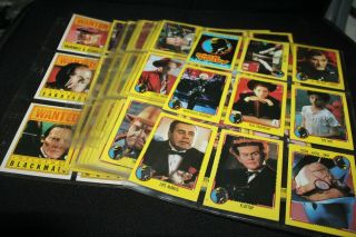 1990 Dick Tracy Movie Complete Trading Card Set Of 88 Cards & 11 Stickers Topps