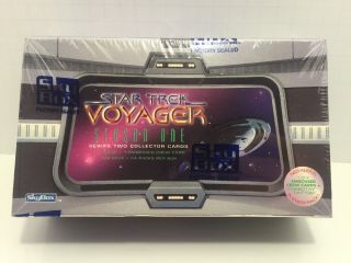 Star Trek Voyager Season 1 Series 2 Skybox Cards Pack Box Factory Seal