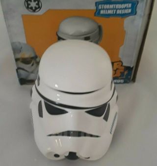 Star Wars Stormtrooper 3d Helmet Ceramic Coffee Mug Cup