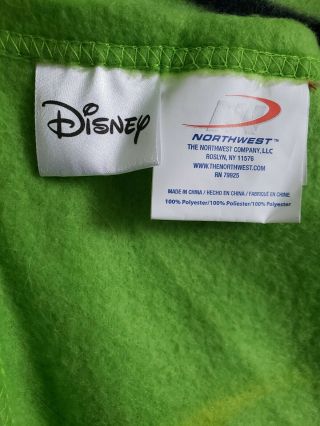 Disney Muppets Kermit the Frog OS Comfy Throw Fleece Blanket Sleeves Snuggie Tea 2