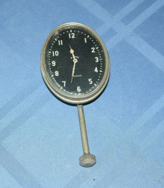 Vintage Antique Jaeger 8 Day Automobile Clock Watch Car Dashboard 1920s Era