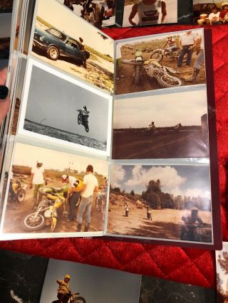 Vintage 1980’s Racing Dirt Bike Motorcycles Photos & Photo Album & Trucks 4