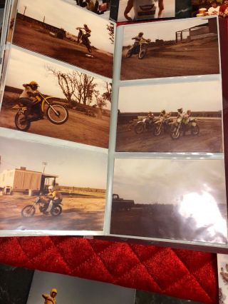 Vintage 1980’s Racing Dirt Bike Motorcycles Photos & Photo Album & Trucks 6