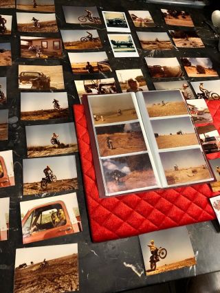 Vintage 1980’s Racing Dirt Bike Motorcycles Photos & Photo Album & Trucks 8