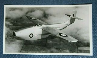 Saunders Roe A/1 Jet Flying Boat Fighter Vintage Photo Card