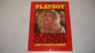 1994 Playboy Playmate Calendar With Anna Nicole Smith On The Cover