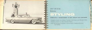 1957 facts book for Buick Special,  Buick Century,  Buick,  Buick RoadMaster 3