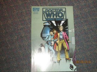 Doctor Who Classics Comic Book Series 4 5,  Idw 2012 Unread
