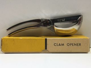 Clam Opener Hoffritz N.  Y.  Made In Italy And Booklet