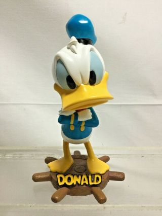 Rare Bobble Dobbles Disney Donald Duck Bobblehead Doll Toy Figure 7 "