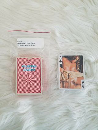 Nude Playing Cards Full Deck 54 Models 9292