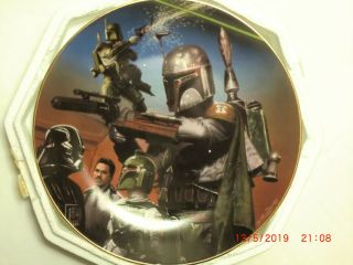 Star Wars Hamilton Boba Fett Collector Plate