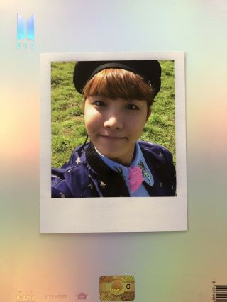 Bts J - Hope Official Polaroid Photocard Special Album Young Forever 제이홉