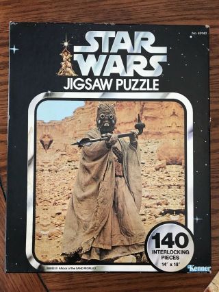 Star Wars 1977 1978 Series Ill Attack Of The Sand People Puzzle.  Kenner