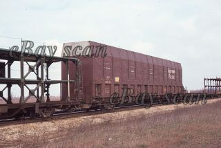 Southern Pacific Vert - A - Pac Auto Carrier Sp 517139,  1975 - Kodachrome