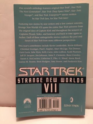 STAR TREK STRANGE WORLD 4 Book Vol 7 - 10 Paperback Book Series Dean Smith 3