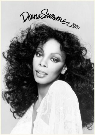 Wall Calendar 2020 [12 Pages A4] Donna Summer Vintage Music Photo Poster 1321