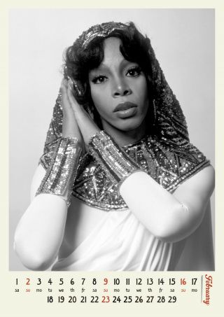 Wall Calendar 2020 [12 pages A4] DONNA SUMMER Vintage Music Photo Poster 1321 3