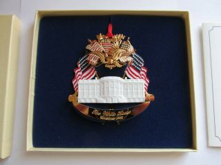 Christmas Ornament,  1995,  The White House Historical Association
