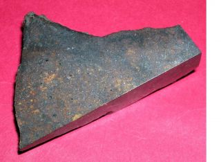 Jah 055 Meteorite: 43.  0 Gram Polished Corner Cut