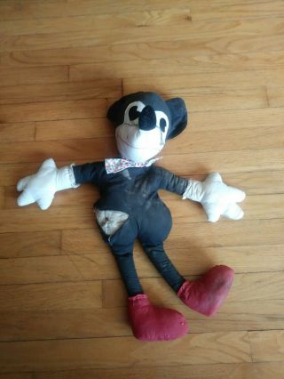 One Of A Kind Vintage Stuffed Mickey Mouse Date Unknown