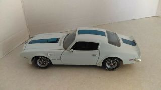 1:18 Ertl 1970 Pontiac Firebird Trans Am White Diecast (american Muscle)