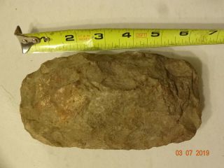 Native American Stone Axe Head 6 " Long
